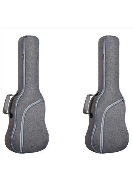 2x Elektro Gitar Konseri Çantası 12MM Dolgu Çift Ayarlanabilir Omuz Elektro Gitar Bas Gitar Klasik Gitar Daha Fazla (Yurt Dışından)