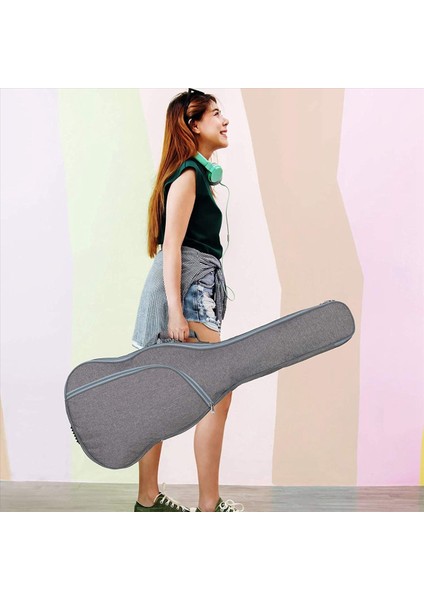 2x Elektro Gitar Konseri Çantası 12MM Dolgu Çift Ayarlanabilir Omuz Elektro Gitar Bas Gitar Klasik Gitar Daha Fazla (Yurt Dışından) indirimleri