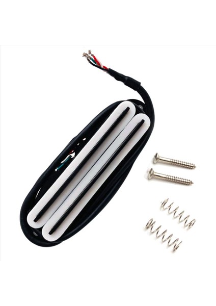 5x Sıcak Raylı Pikaplar Çift Track 11K Alnico5 Gitar Pikap Fit Fender Strat Squier Tele Elektro Gitar Beyaz (Yurt Dışından) fiyatları
