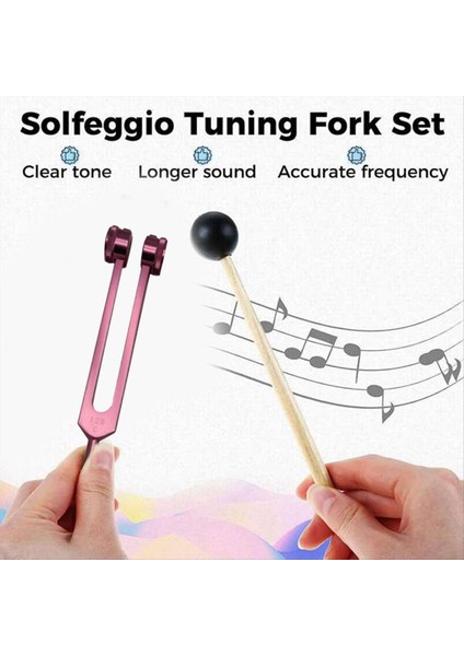 C-128Hz Tuning Çatal Seti Çakra&#39 Yı Iyileştirmek Için Çatal Toing Ses Terapisi Vücut Zihin ve Ruhu Mükemmel Uyumda Tutun (Yurt Dışından) modelleri