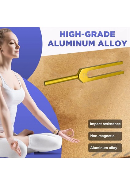 FA741Hz Tuning Çatal Seti Çakra&#39 Yı Iyileştirmek Için Çatal Toing Ses Terapisi Vücut Zihin ve Ruhu Mükemmel Uyum (Yurt Dışından) modelleri