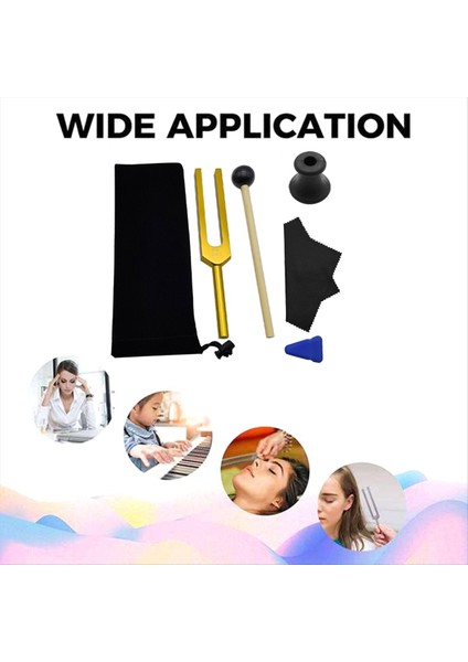 FA741Hz Tuning Çatal Seti Çakra&#39 Yı Iyileştirmek Için Çatal Toing Ses Terapisi Vücut Zihin ve Ruhu Mükemmel Uyum (Yurt Dışından) indirimleri