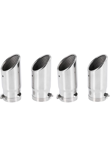 4pcs Için Mercedes Benz C180 Araç Egzersiz Susturucu Uç Paslanmaz Çelik Boru Krom Modifiye (Yurt Dışından)