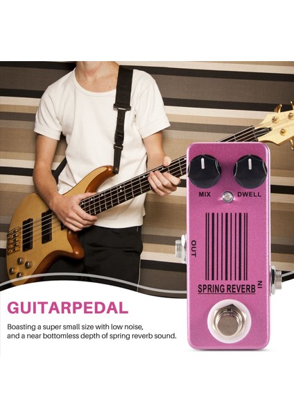 Mosky Mp-51 Bahar Yankı Mini Tek Gitar Efekt Pedalı Gerçek Baypas Gitar Parçaları ve Aksesuarları (Yurt Dışından) fırsatları