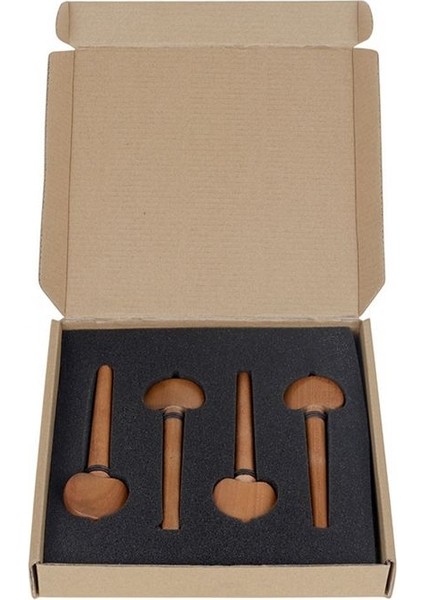 4 Pcs Yüksek Dereceli Çello Dize Şaft Sappan Kakma Logwood Knob Piyano Şaft Tunuş Dönerleri Şaft Keman Aksesuarları (Yurt Dışından) indirimleri