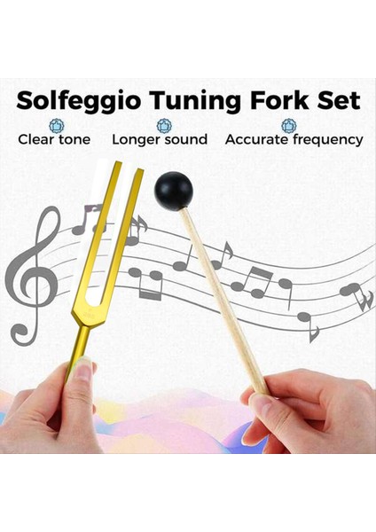 F 285 Hz Tuning Çatal Seti Çakra&#39 Yı Iyileştirmek Için Çatal Tunma Ses Terapisi Vücudu Zihni ve Ruhu Mükemmel Uyum (Yurt Dışından) indirimleri