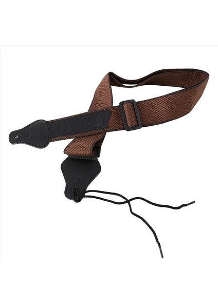 Bas Elektrik ve Akustik Gitarlar (Kahve) Için 3 Toplu Tutucu ile 2x Gitar Kayışı% 100 Yumuşak Pamuk Kayışı (Yurt Dışından) fiyatları