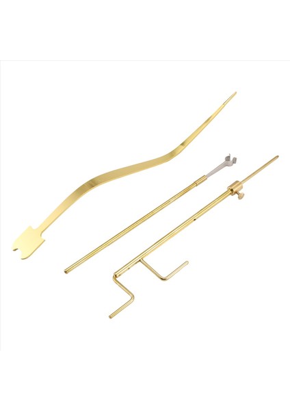 Çello Luthier Tools Kit Çello Ses Post Seti Ses Post Post Kurulum Aracı Çello Yapımı Onarım Araçları Kavisli (Yurt Dışından)