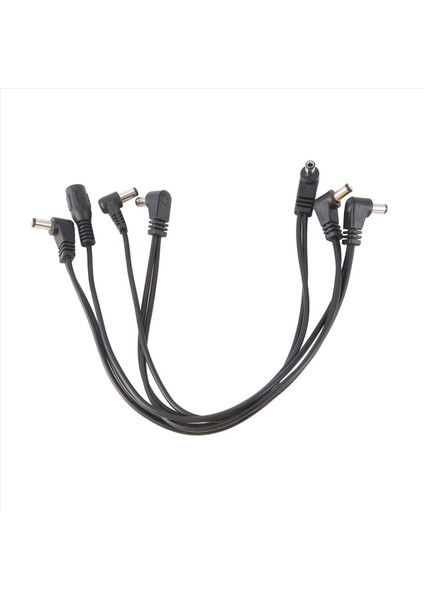 Vitoos 6 Yollar Elektrot Daisy Zincir Kablo Demeti Kablo Bakır Tel Gitar Efektleri Güç Kaynağı Adaptör Splitter Siyah (Yurt Dışından) fiyatları