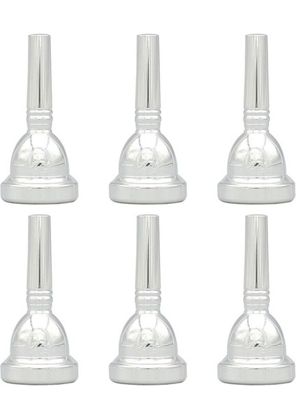 6x Alto Trombon Bakır Ağızlık Ağız Parçası 6 5AL Gümüş (Yurt Dışından)