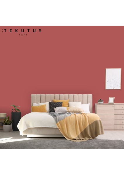 Momento Silan Silikonlu Iç Cephe Boyası 15 L Cİ-7105 / 4239 Karmen Kırmızısı indirimleri