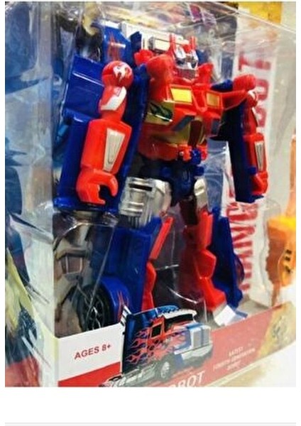 Optimus Prime Dönüşen Oyuncak Araba Renkli 16 cm Çocuklar İçin Eğlenceli Oyun modelleri