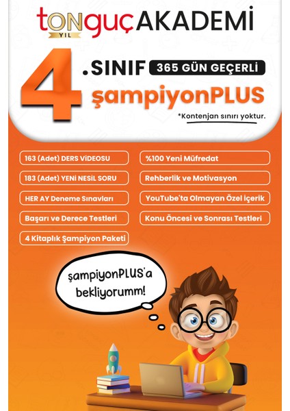 4. Sınıf Şampiyonplus Paketi