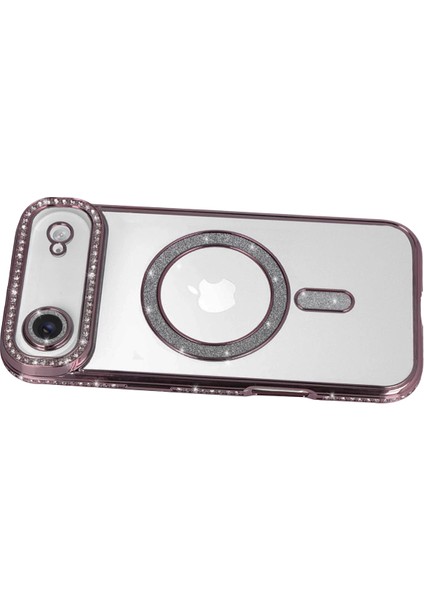 Mtxdpn Newface Apple Iphone 17 Air Joke Simli Magneticsafe Kılıf - Pembe modelleri
