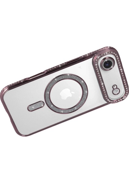 Mtxdpn Newface Apple Iphone 17 Air Joke Simli Magneticsafe Kılıf - Pembe fırsatları