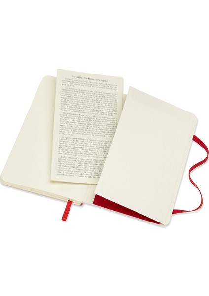 Çizgisiz Kırmızı Defter Cep Boy Soft Kapak fırsatları