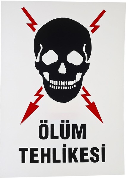 10'lu PVC İkaz Tabelası