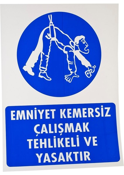 10'lu PVC İkaz Tabelası