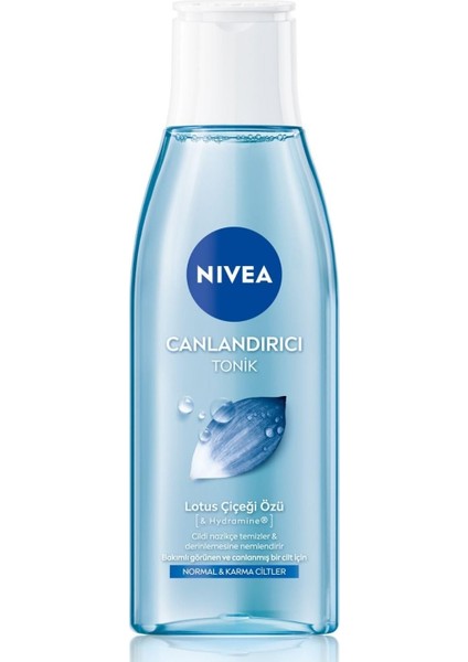 Nıvea Canlandırıcı Tonik 200ML, Nemlendirici, Lotus Çiçeği, Cildi Kurutmadan Temizler, Normal ve Karma Cilt Tipleri modelleri