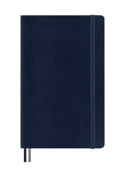 - Klasik Not Defteri, Boş Sayfalar, Yumuşak Kapak ve Elastik Kilit, Boyut 13 x 21 Cm, Renk Safir Mavi, 400 Sayfa modelleri