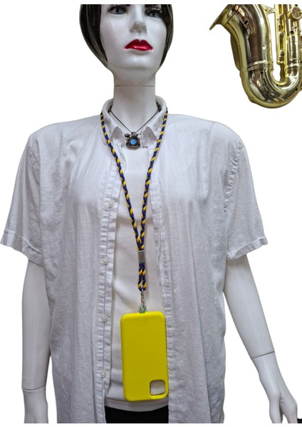 Trabzonspor Paracord Örgü Telefon Boyun Askısı Tüm Kılıflara Uyumlu indirimleri