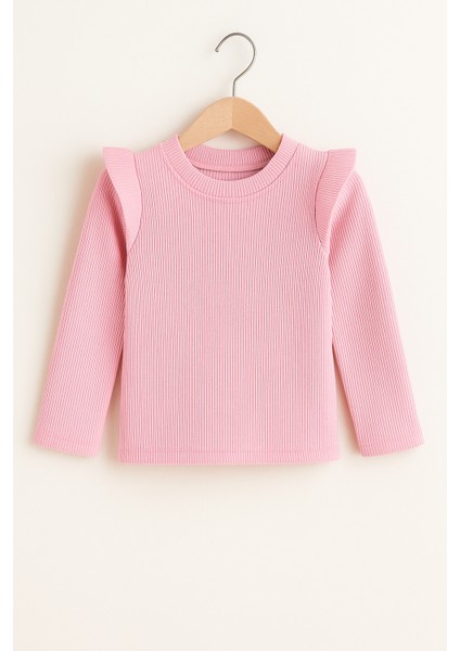 Kız Çocuk 3'lü Uzun Kollu Badi. 6 Ay 7 Yaş Arası 3 Lü Badi Seti Fırfır Detaylı %100 Pamuk Kız Bebek indirimleri