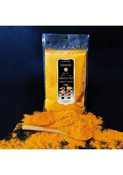 Hanzade Bitkisel Zerdeçal Toz 1 kg