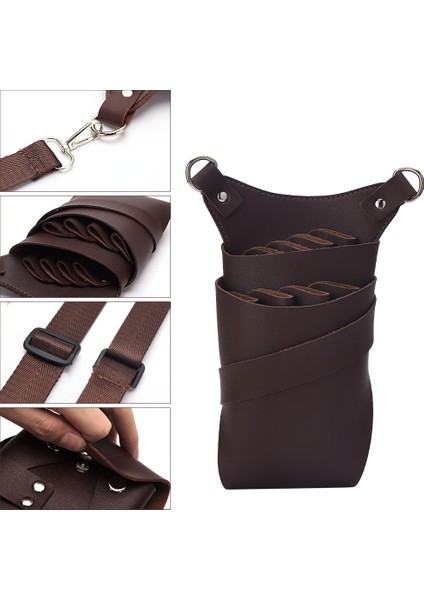 Berber Dükkanı Saç Kesimi Makas Bel Çantası Kuaför Araçları Organizatör Çantası (Yurt Dışından) indirimleri