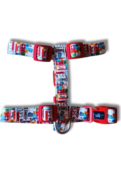 Design H Tipi Göğüs Tasması, Köpek Göğüstasması, Travel