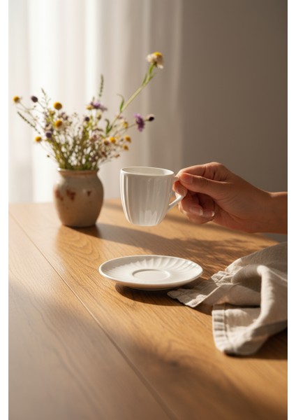 Karizma 6 Kişilik Kahve Fincan Takımı