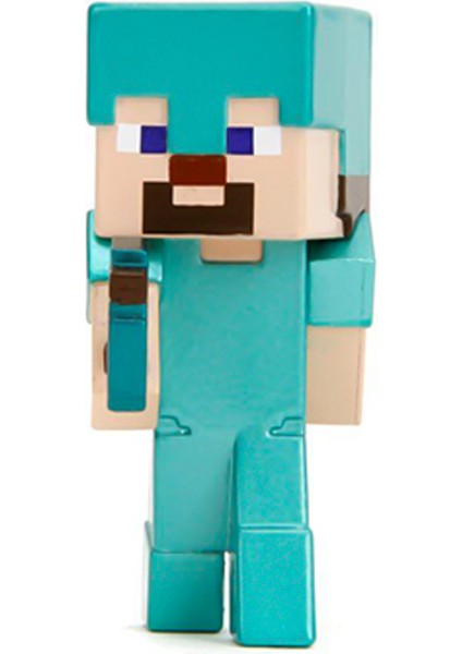 Minecraft Metal Tekli Figür Steve In Diamond Armor modelleri