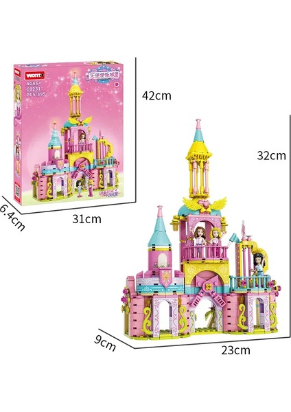 Kız Prenses Melek Aşk Kalesi Küçük Taşları Birleştirme Oyunu PCS:395 Parça fiyatları