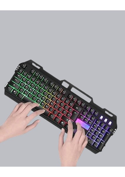 Buğz Rgb Aydınlatmalı Klavye Mouse Seti – USB Bağlantılı, Türkçe Q, Ayarlanabilir Dpı, Ergonomik Yapı modelleri