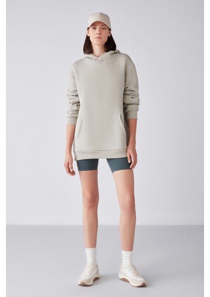 Glada Regular Relaxed Taş Rengi Sweatshirt fiyatları