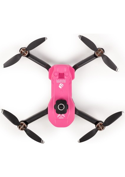 Heki Skymaster Fırçasız Motor, Çift Kameralı Engel Sensörlü Hobi Dronu (Pembe, 1 Bataryalı) indirimleri