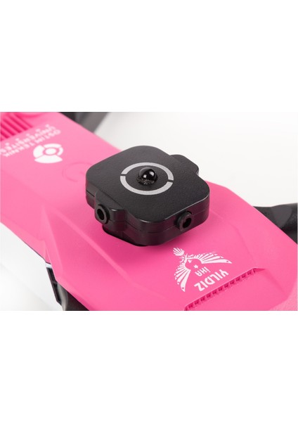 Heki Skymaster Fırçasız Motor, Çift Kameralı Engel Sensörlü Hobi Dronu (Pembe, 1 Bataryalı)
