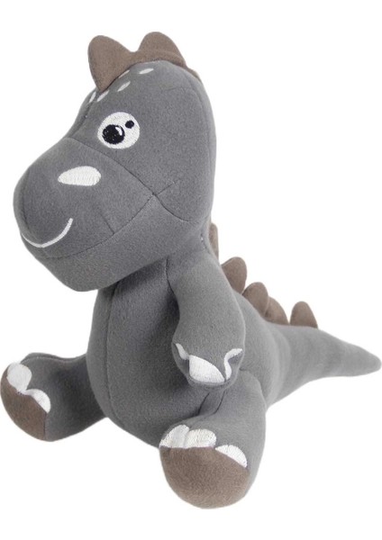 Dino Peluş Oyuncak Gri 25 cm