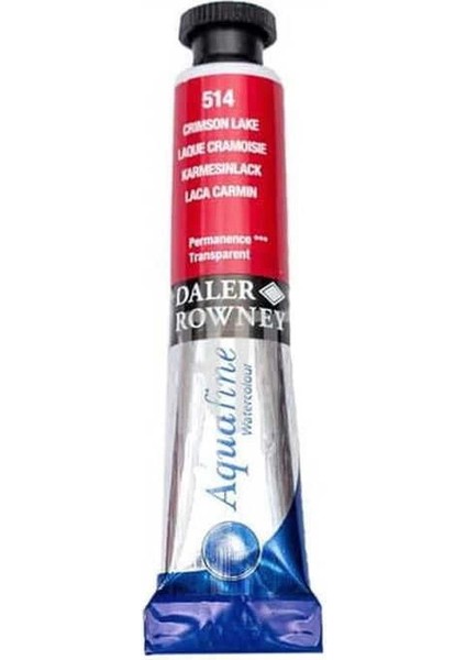 Aquafine Tüp Sulu Boya 8 Ml. 514 Crımson Lake