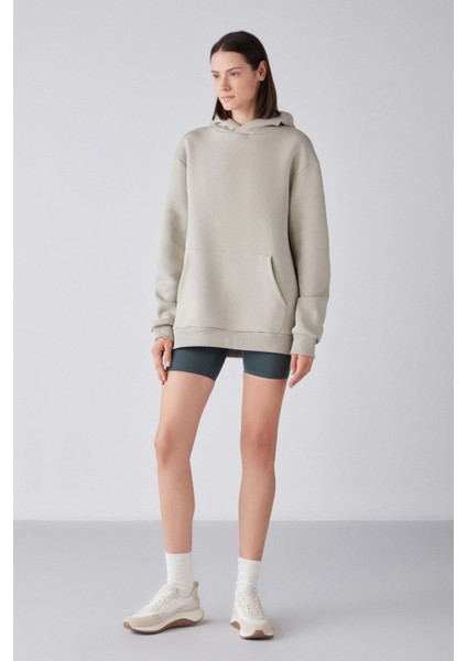 Glada Regular Relaxed Taş Rengi Sweatshirt indirimleri