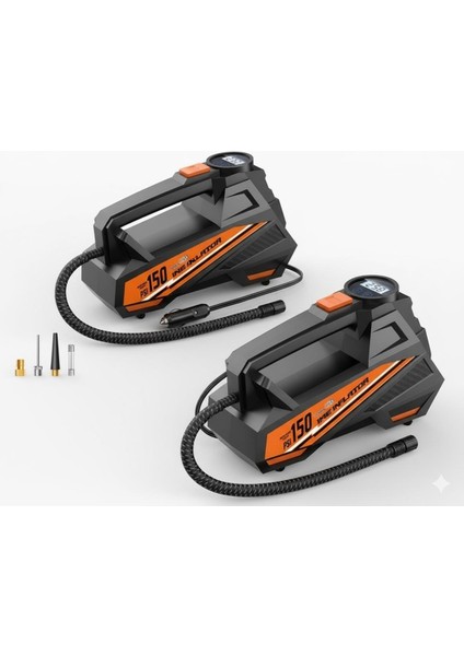 Premium Dijital Hava Kompresörü(Çakmaklık) 150 Psı Ayarlanabilir Basınç ve Aydınlatma fiyatları