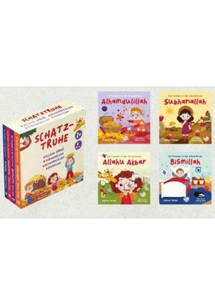 Schatz-Truhe- Almanca Hazine Sandığı (4 Kitap)