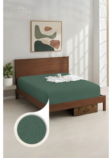 Premium Pamuklu Havlu Çarşaf | 360° Tam Lastikli | Tek/çift Kişilik Lastikli Havlu Çarşaf