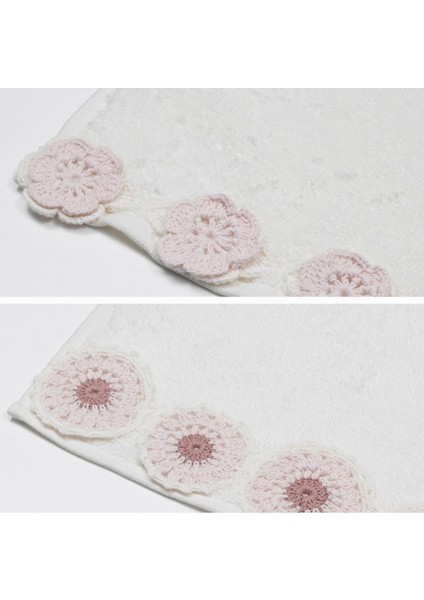 Işlemeli 2 li El Yüz Havlusu