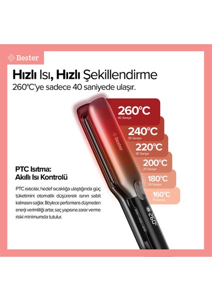 S9100 Proluxe Flexstyle 45MM Geniş Plakalı Saç Düzleştirici modelleri