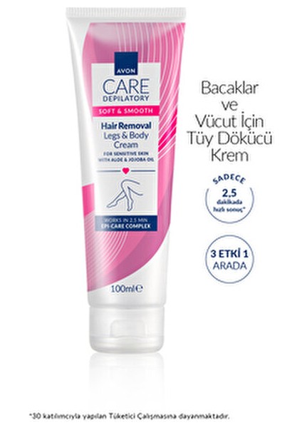 Care Tüy Dökücü Krem 100 ml Hassas Ciltler İçin Aloe ve Jojoba Yağı İçerir fiyatları