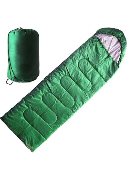 Düz Başlık190+30cm)x75 Yeşil 5/15° Uyku Tulumu indirimleri