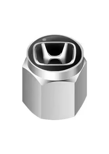 Logolu Metal Gümüş Siyah Renk 4 Adet Sibop Kapak fiyatları