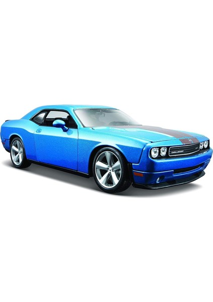Maisto 1 24 Dodge Challenger Srt8 Mavi Diecast Metal Araba Modeli Özel Koleksiyon Oyuncak