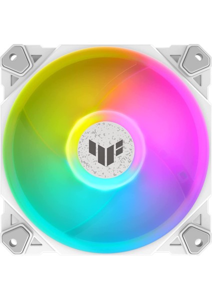 Tuf Gaming TF120 Argb Kasa Fanı, Edition - Tekli Paket (1 Adet, Sync, Sessiz Adreslenebilir Argb Fan, Pwm Kontrolü, Beyaz)