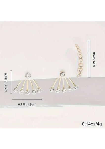 Trendy Rhinestone Küpe Seti fiyatları